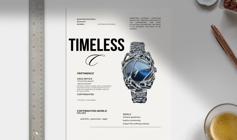 Timeless “spider web” watch