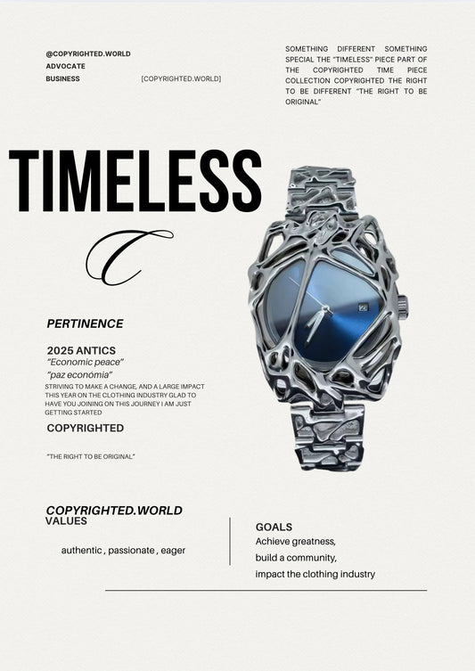 Timeless “spider web” watch