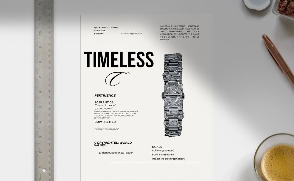 Timeless “spider web” watch